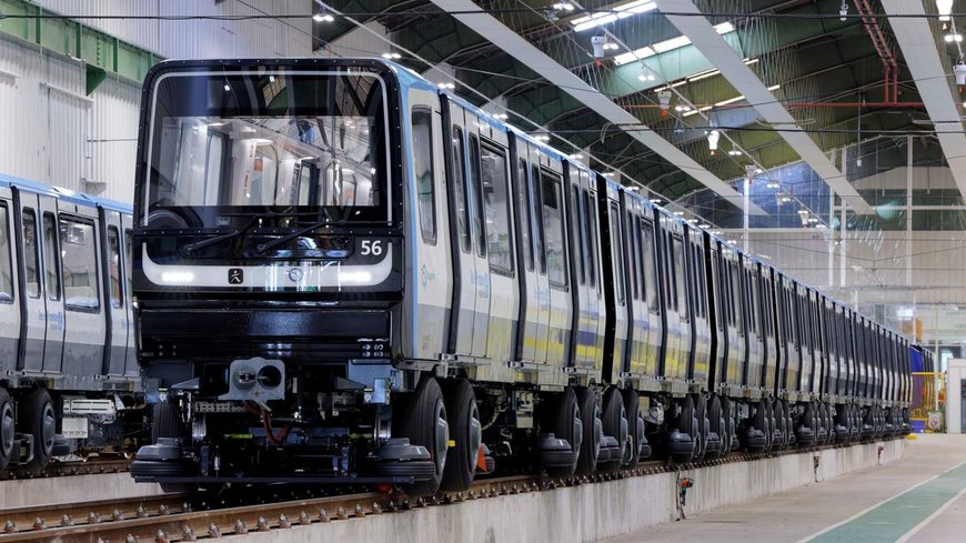 Le MP14, le métro pneu nouvelle génération d’Alstom, au rendez-vous de l’ouverture des prolongements de la ligne 14 en Île-de-France