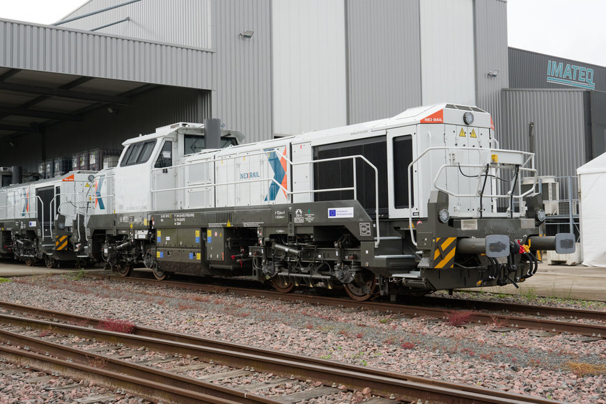 Nexrail présente une locomotive hybride écologique pour les opérations de manœuvre lourdes en France, en Belgique, au Luxembourg et en Allemagne