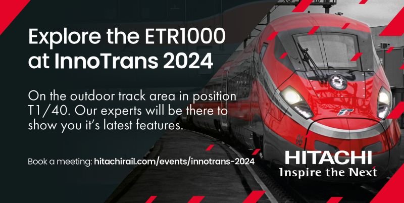 Hitachi Rail à InnoTrans 2024