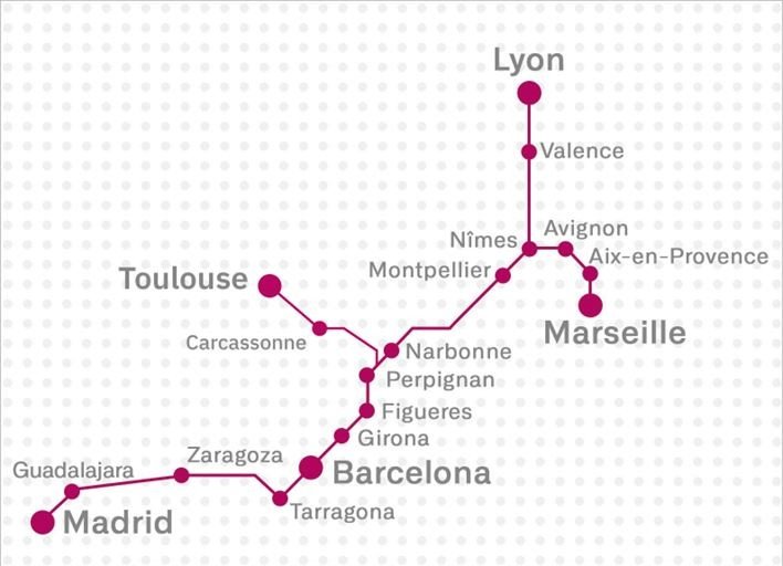 Renfe lancera un nouveau AVE(TGV), international entre Barcelone et Toulouse au deuxième trimestre 2025